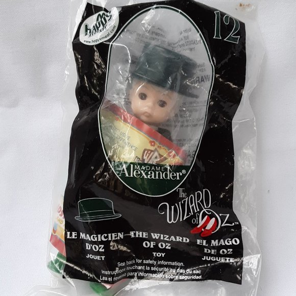 The Wizard of Oz Wizard Madame Alexander McDonald's Happy Meal Toy NWT NIP Kids - Picture 1 of 9
